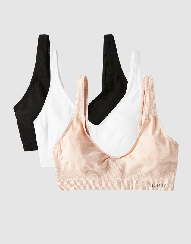 Discount ○ Boody 3-Pack Shaper Crop Bra Sale At 60% - Boody Official store